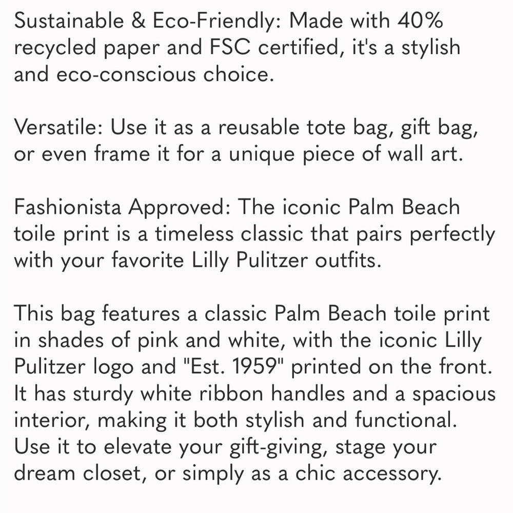 2 Lilly Pulitzer 65th Anniversary Palm Beach Toile Print - Picture 7 of 8